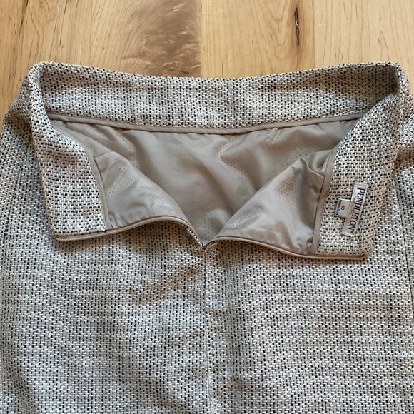 Pendleton Tweed Straight Pencil Skirt Knee Length Lined Skirt 10P - Picture 6 of 12